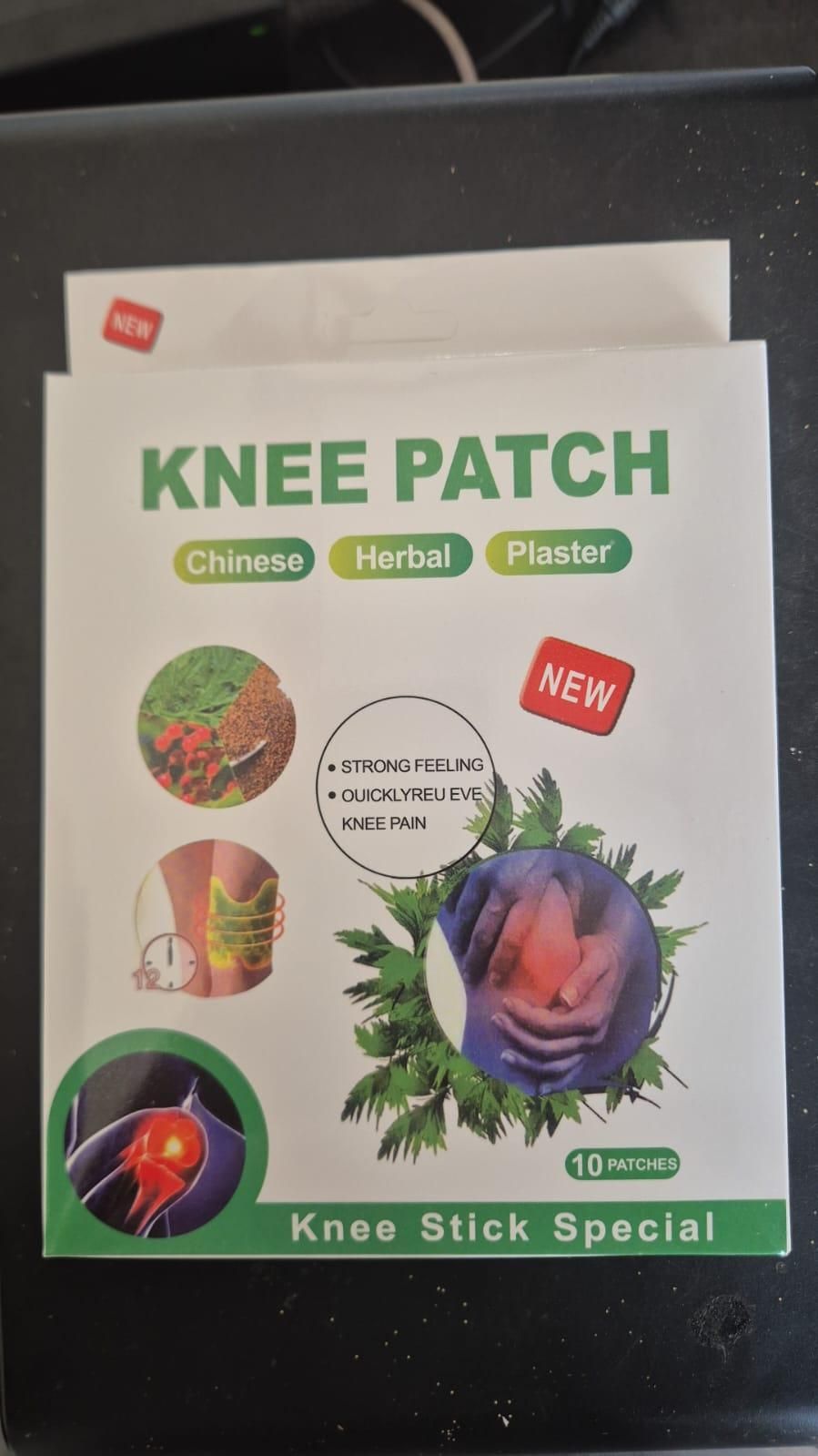 Herbal Knee Pain Relief Patches (Pack of 10, 20, 30)
