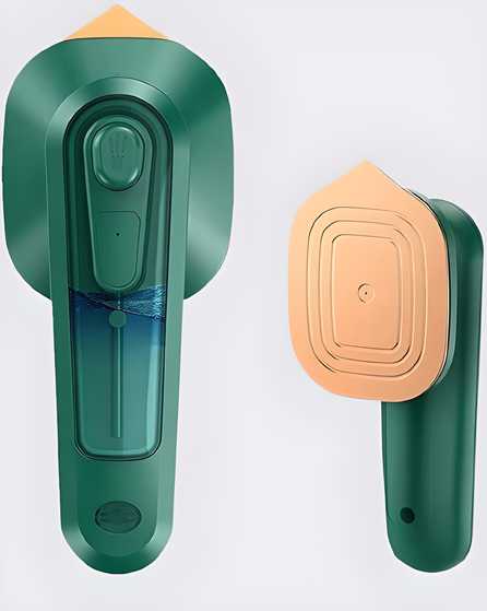 Mini Iron & Steamer | 2-in-1 Dry & Wet Press!