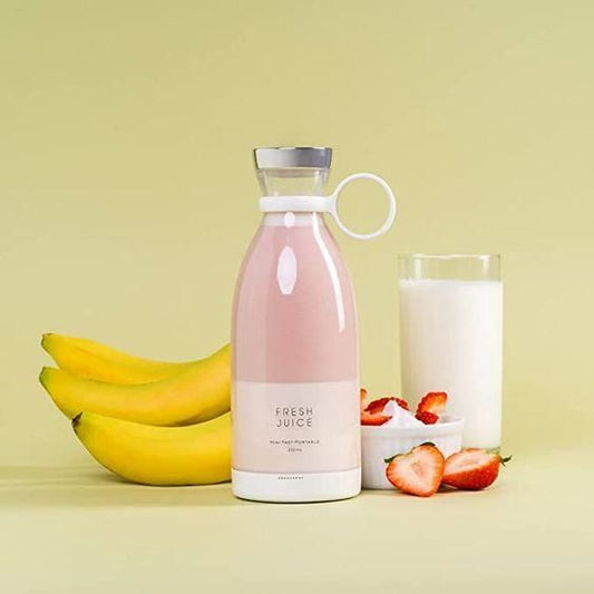 6-in-1 Portable Blender Bottle – For Juices, Smoothies, Baby Food & More!