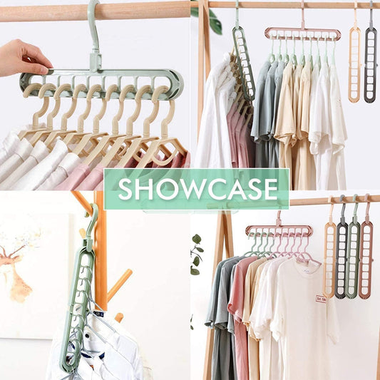 “Foldable Space-Saving Hangers – Pack of 8”