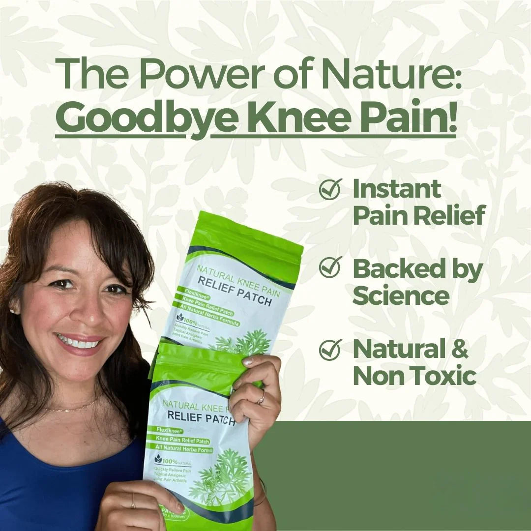 Herbal Knee Pain Relief Patches (Pack of 10, 20, 30)