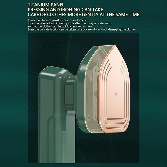 Mini Iron & Steamer | 2-in-1 Dry & Wet Press!