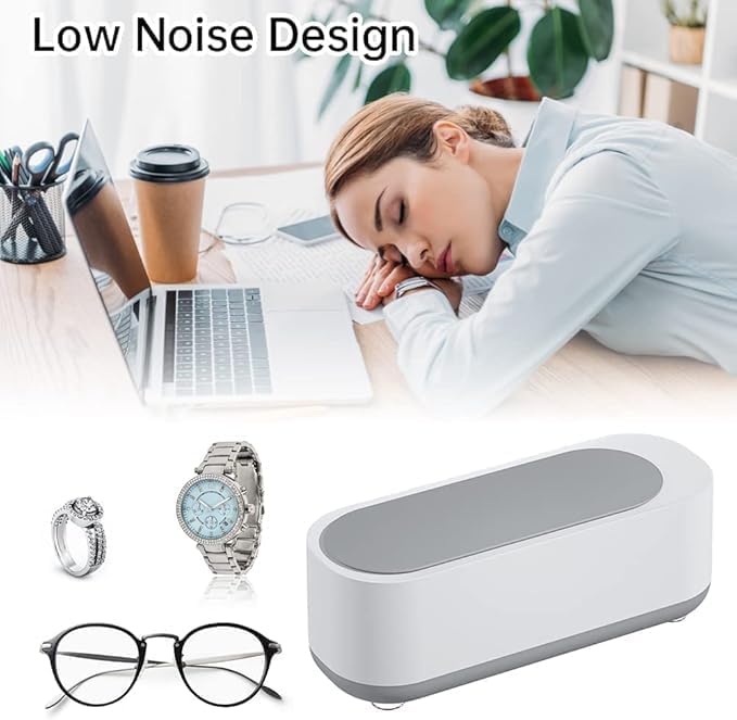 Mini Ultrasonic Jewellery & Eyeglass Cleaner Machine | Deep Clean Power at Home! 🧼