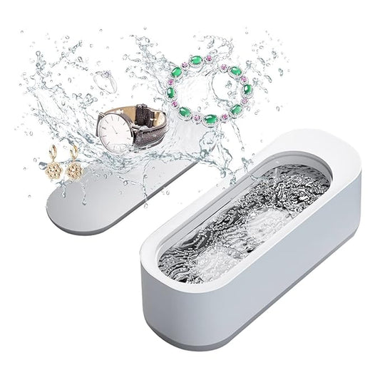 Mini Ultrasonic Jewellery & Eyeglass Cleaner Machine | Deep Clean Power at Home! 🧼